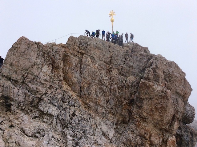 Mt.Zugspitze山頂（31-10）