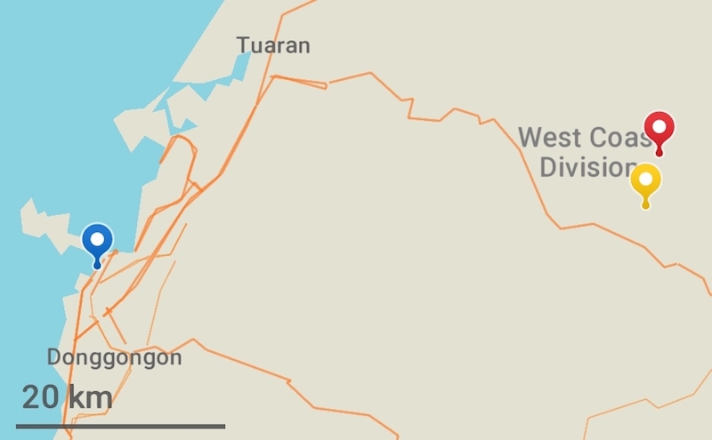 キナバル地図1（46-2）