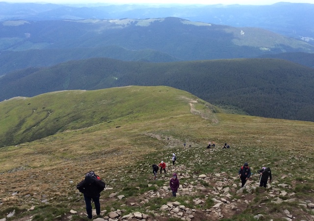 ひらけた登山道（29-10）