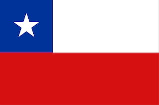 チリ-国旗（105-29-1）