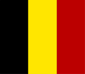 ベルギー-国旗（105-72-1）