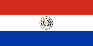 パラグアイ-国旗（105-30-1）