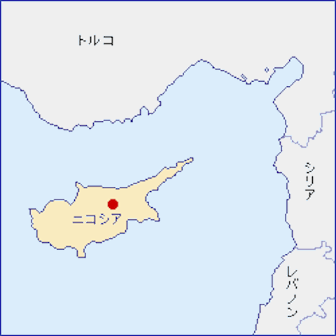 キプロス-地図（105-49-2）