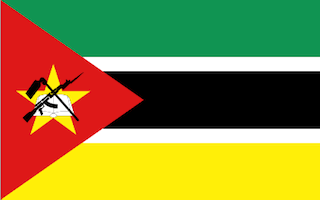 モザンビーク-国旗（105-101-1）