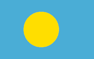 パラオ-国旗（105-21-1）