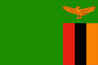 ザンビア-国旗（105-94-1）