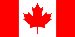 カナダ-国旗（105-23-1）