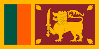 スリランカ-国旗（105-8-1）