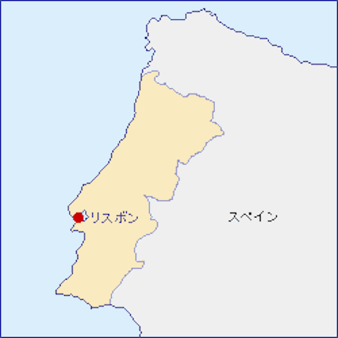 ポルトガル-地図（105-75-2）