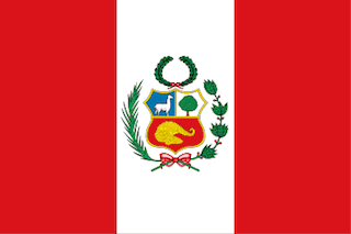 ペルー-国旗（105-32-1）