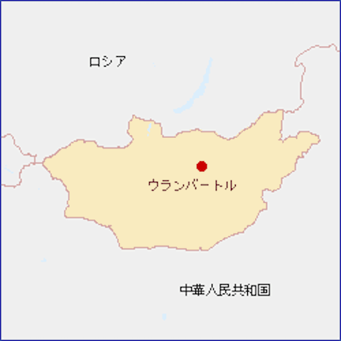 モンゴル-地図（105-18-2）