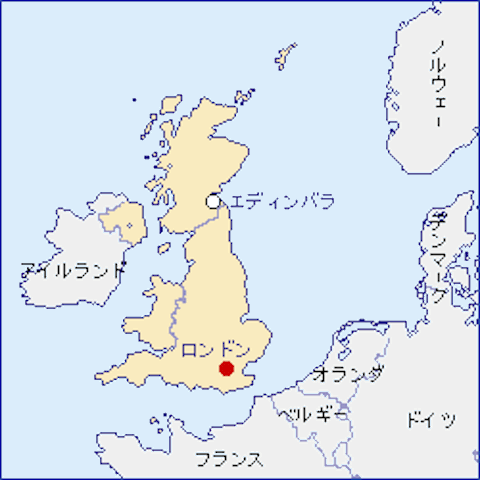 英国-地図（105-43-2）