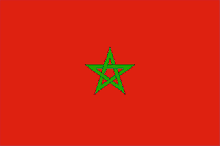 モロッコ-国旗（105-102-1）