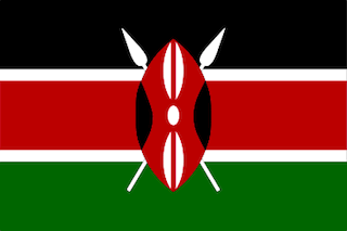 ケニア-国旗（105-93-1）